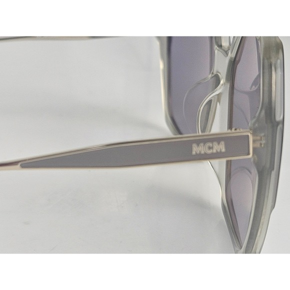 MCM‎ MCM700SA Oversized Geometric Sunglasses Gray w/ Case Set main image 5